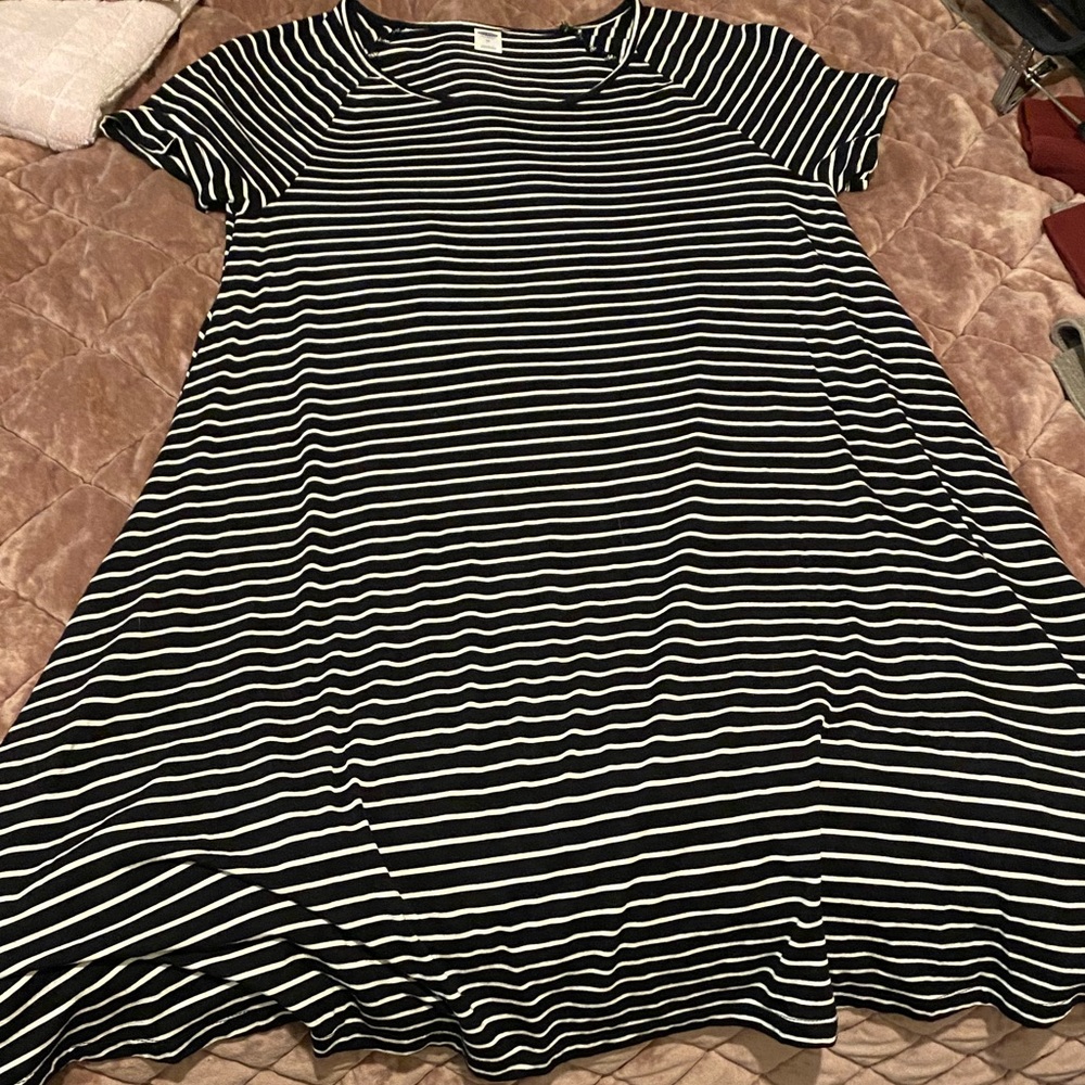 Striped Swing Dress